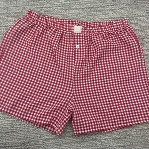 Red Checkered Boxers
